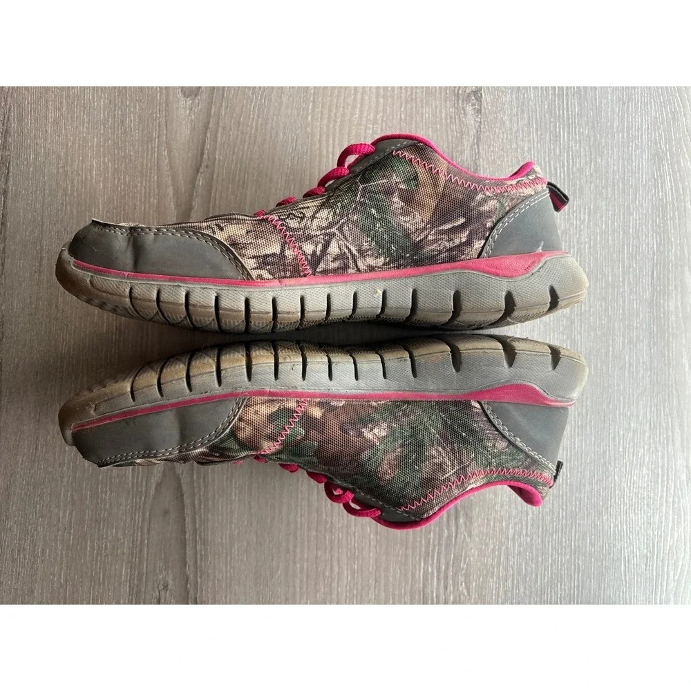 Realtree Girl Kendra Camo Pink Sneakers Womens 7.5‎ M Hunting Camouflage Shoes